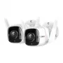 TP-Link Tapo Outdoor Security Wi-Fi Camera, IP-valvontakamera, ulkotiloihin, johdollinen & langaton, CE, NCC, seinäasennus, valkoinen