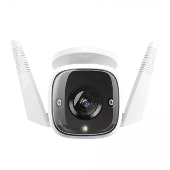 TP-Link Tapo Outdoor Security Wi-Fi Camera, IP-valvontakamera, ulkotiloihin, johdollinen & langaton, CE, NCC, seinäasennus, valkoinen