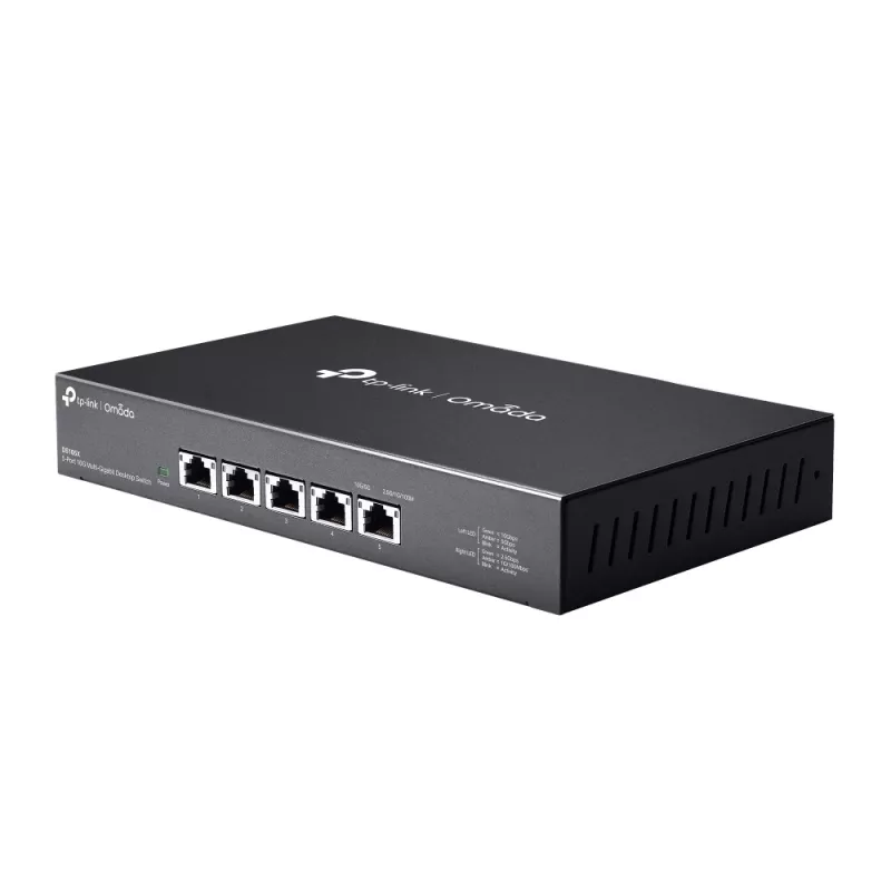 TP-Link Omada DS105X verkkokytkin hallitsematon 10G Ethernet (100/1000/10000) musta