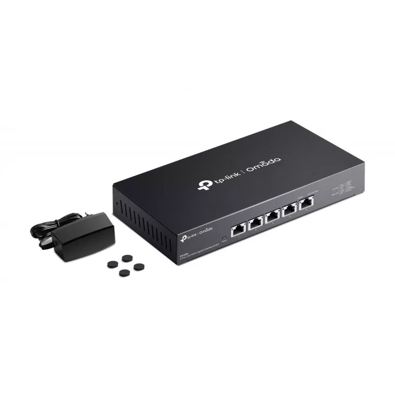 TP-Link Omada DS105X verkkokytkin hallitsematon 10G Ethernet (100/1000/10000) musta