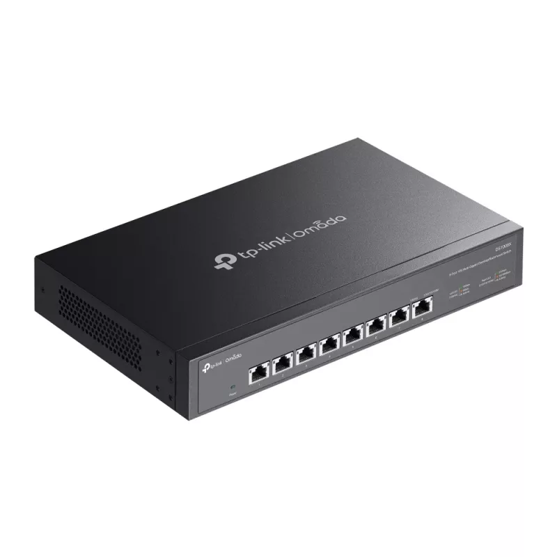 TP-Link Omada DS1008X verkkokytkin hallitsematon 10G Ethernet (100/1000/10000) 1U musta