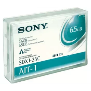 Sony SDX1-25C, käyttämätön datanauha, 65 GB, 8 mm, 170 m, 7 µm, 79 g