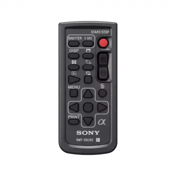 Sony RMT-DSLR2, digitaalikamera, ladattava, musta