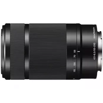Sony SEL55210 SLR-teleobjektiivi musta