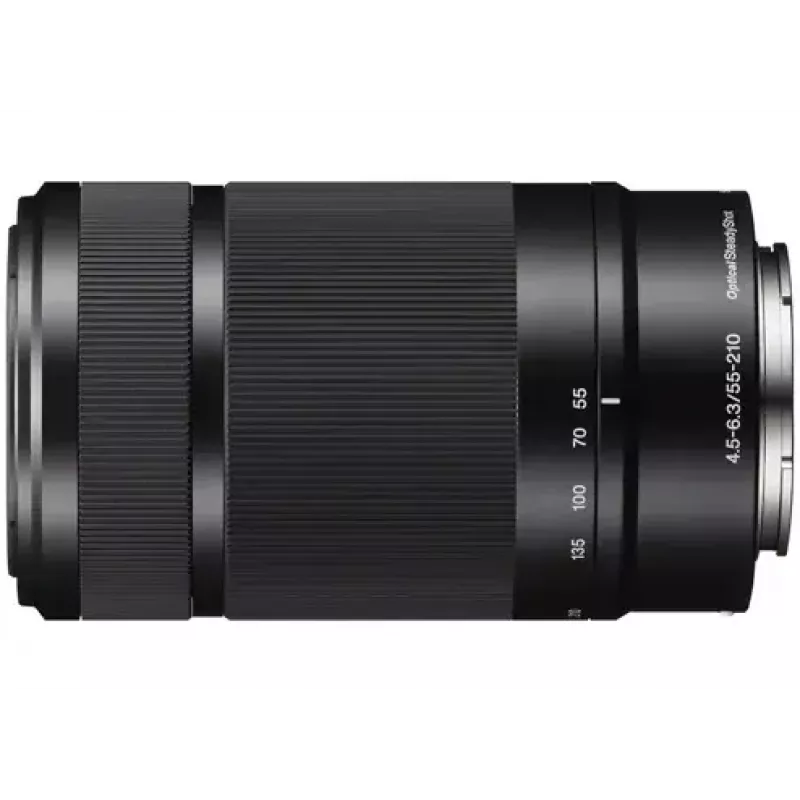 Sony SEL55210 SLR-teleobjektiivi musta