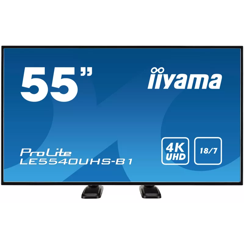 iiyama OSTX40X81 monitoriteline/jalusta 139,7 cm (55 tuumaa) pöytä musta