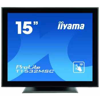 iiyama T1532MSC-B5AG POS-näyttö 38,1 cm (15 tuumaa) 1024 x 768 pikseliä kosketusnäyttö