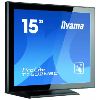 iiyama T1532MSC-B5AG POS-näyttö 38,1 cm (15 tuumaa) 1024 x 768 pikseliä kosketusnäyttö