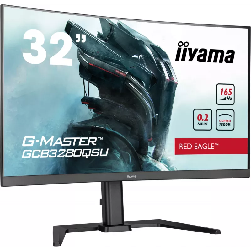 iiyama G-MASTER GCB3280QSU-B1 tietokonenäyttö 80 cm (31,5 tuumaa) 2560 x 1440 pikseliä LED musta