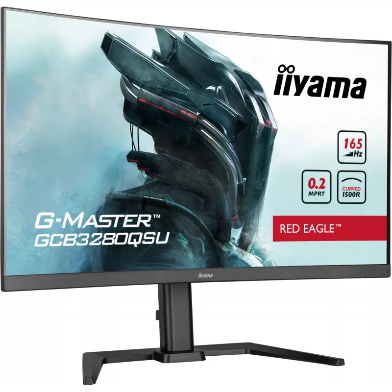 iiyama G-MASTER GCB3280QSU-B1 tietokonenäyttö 80 cm (31,5 tuumaa) 2560 x 1440 pikseliä LED musta