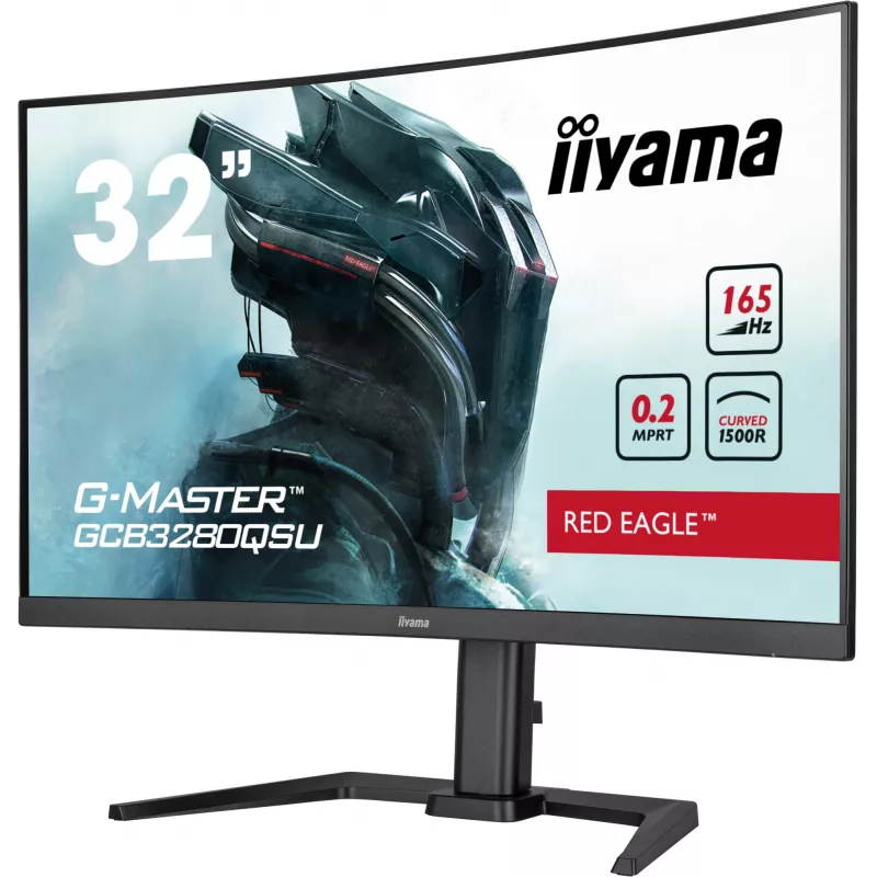 iiyama G-MASTER GCB3280QSU-B1 tietokonenäyttö 80 cm (31,5 tuumaa) 2560 x 1440 pikseliä LED musta