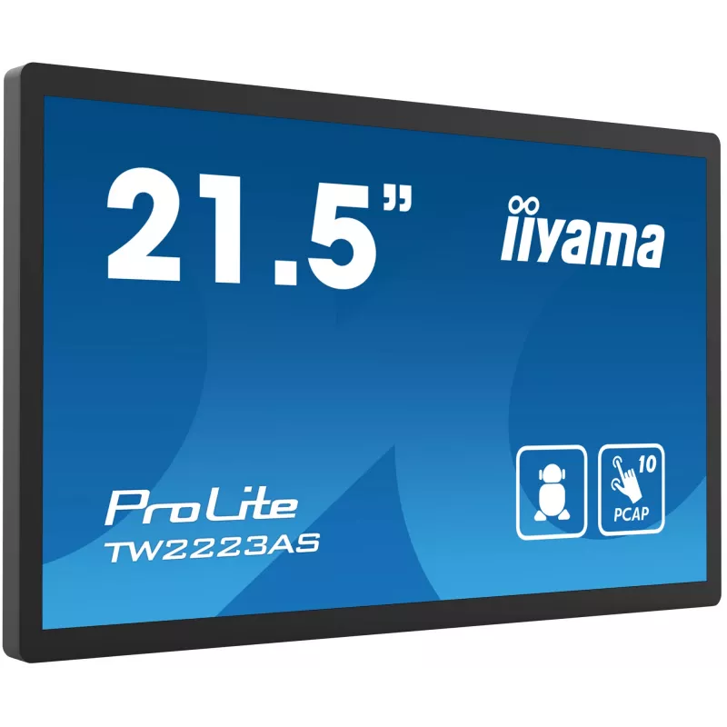iiyama TW2223AS-B1 kosketusohjauspaneeli 54,6 cm (21,5 tuumaa) 1920 x 1080 pikseliä