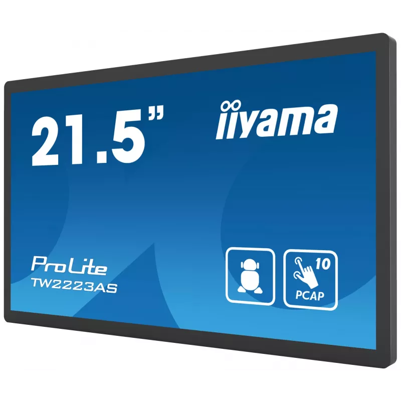 iiyama TW2223AS-B1 kosketusohjauspaneeli 54,6 cm (21,5 tuumaa) 1920 x 1080 pikseliä
