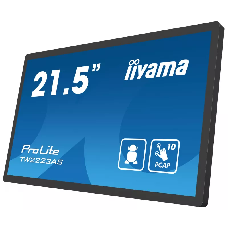 iiyama TW2223AS-B1 kosketusohjauspaneeli 54,6 cm (21,5 tuumaa) 1920 x 1080 pikseliä