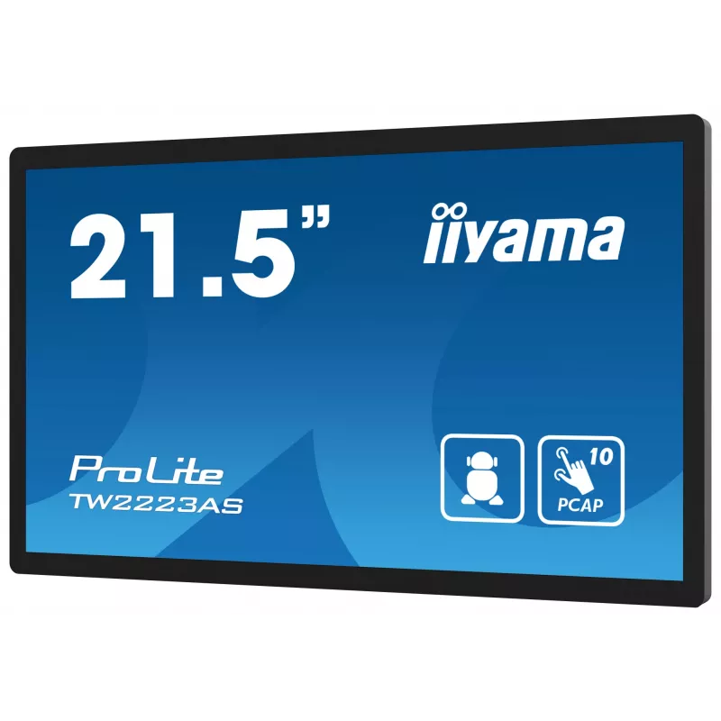 iiyama TW2223AS-B1 kosketusohjauspaneeli 54,6 cm (21,5 tuumaa) 1920 x 1080 pikseliä