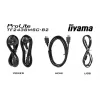 Kosketusnäyttömonitori IIYAMA TF2438MSC-B2 — 24 tuuman interaktiivinen näyttö, Multi-Touch