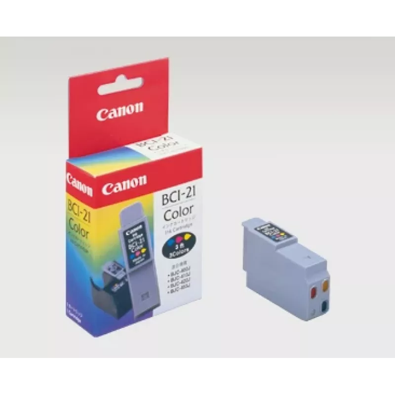 Canon BCI-21 mustekasetti alkuperäinen syaani, magenta, keltainen