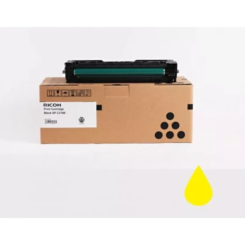 Ricoh 406351 värikasetti 1 kpl alkuperäinen keltainen