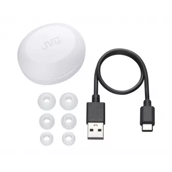 Langattomat in-ear-kuulokkeet JVC HA-A5T True Wireless Stereo (TWS) — korvansisäinen, 20–20 000 Hz, valkoinen