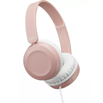 JVC Powerful Sound johdollinen on-ear-kuulokkeet pinkki, johdollinen, 10–26 000 Hz, puhelut/musiikki, 140 g, headset, pinkki