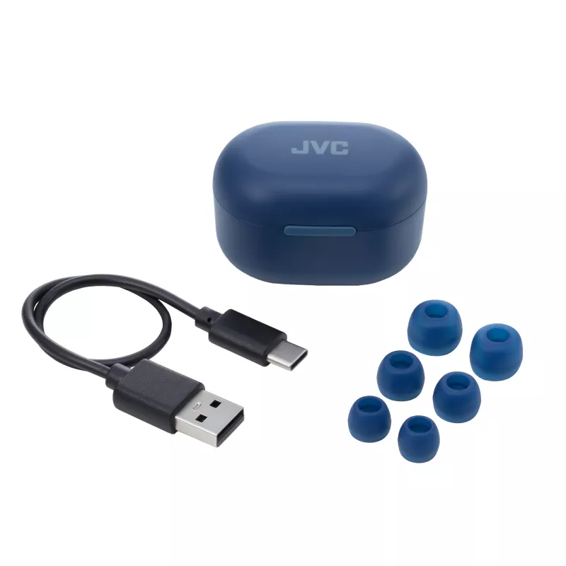 JVC Active Noise Cancelling TWS sininen