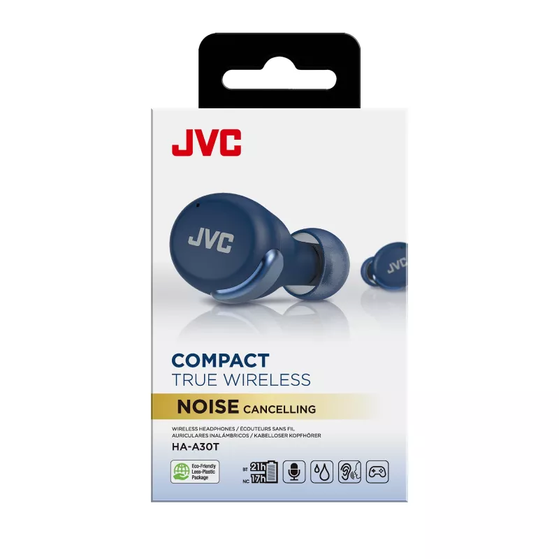 JVC Active Noise Cancelling TWS sininen