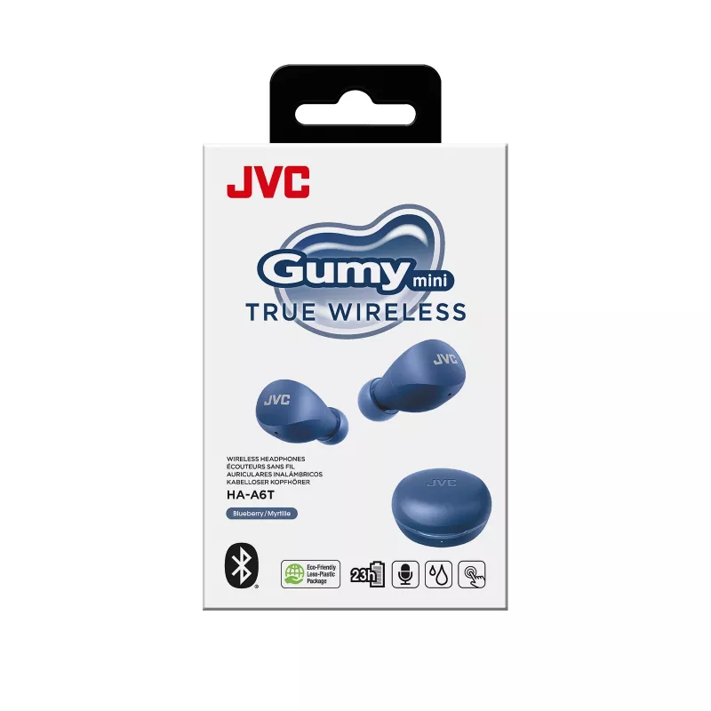 Headset JVC Gumy Mini TWS sininen