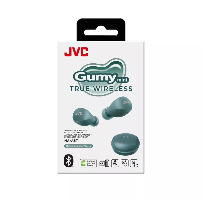 Headset JVC Gumy Mini TWS vihreä