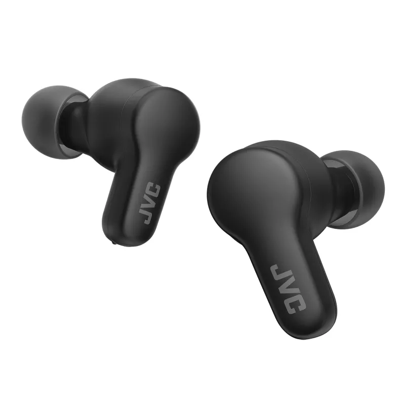JVC Gumy TWS Stix musta, True Wireless Stereo (TWS), 20–20 000 Hz, puhelut/musiikki, 8,4 g, headset, musta
