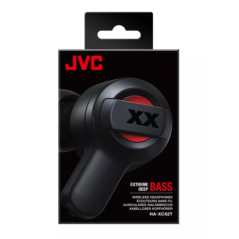 JVC XX Deep Bass langattomat nappikuulokkeet musta