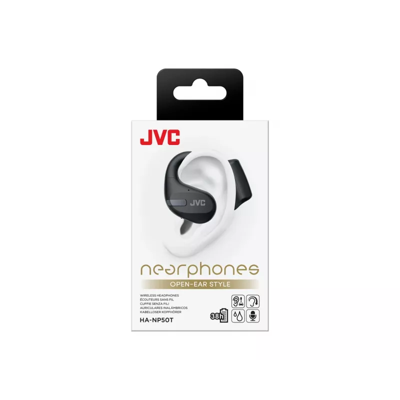 JVC HA-NP50T-B-U Nearphone TWS musta