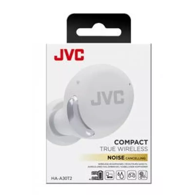 JVC HA-A30T2-W-U kuulokkeet/headset True Wireless Stereo (TWS) in-ear puhelut/musiikki USB Type-C Bluetooth valkoinen