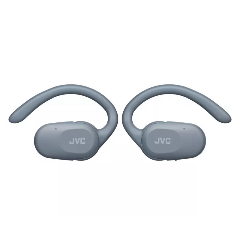 Headset JVC HA-NP40T True Wireless Stereo (TWS) in-ear-kuulokkeet korvakoukulla Bluetooth, 20–20 000 Hz, 10 m, harmaa