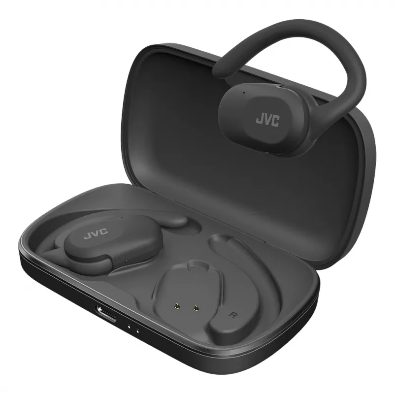 Headset JVC HA-NP40T True Wireless Stereo TWS korvakoukku Bluetooth musta, 20–20 000 Hz, 10 m
