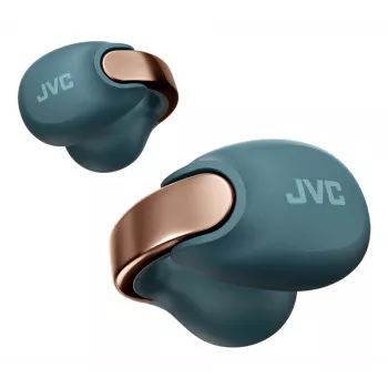 JVC HA-NP1T headset True Wireless Stereo (TWS) korvalehden klipsi puheluihin/musiikkiin USB Type-C Bluetooth sininen, kulta