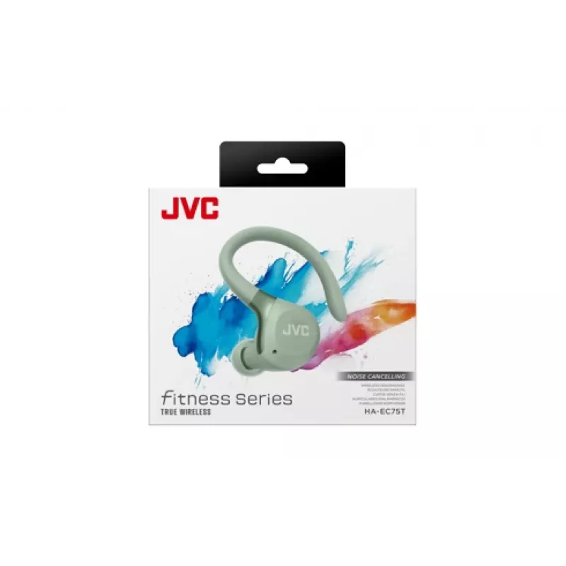 JVC HA-EC75T-G-U kuulokkeet/headset langaton korvakoukku urheilu Bluetooth vihreä
