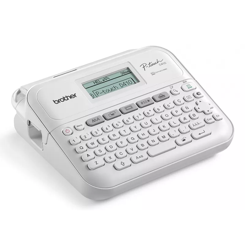 Brother PT-D410VP tarratulostin ZINK (Zero-Ink) 180 x 180 DPI johdollinen TZe QWERTY