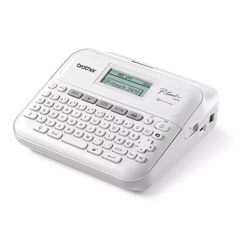 Brother PT-D410VP tarratulostin ZINK (Zero-Ink) 180 x 180 DPI johdollinen TZe QWERTY