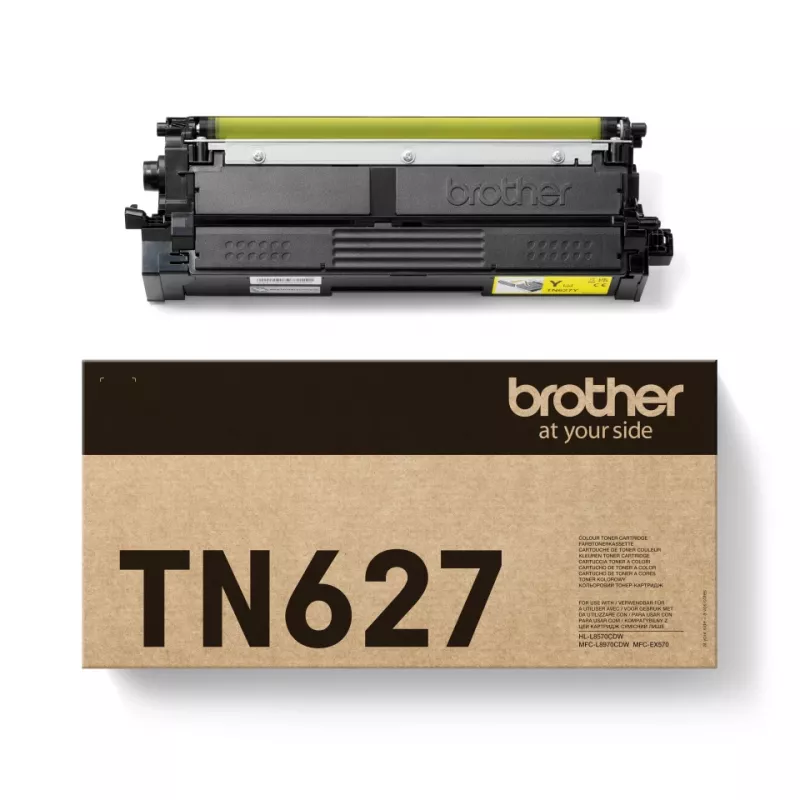 Brother TN-627Y värikasetti 1 kpl alkuperäinen keltainen
