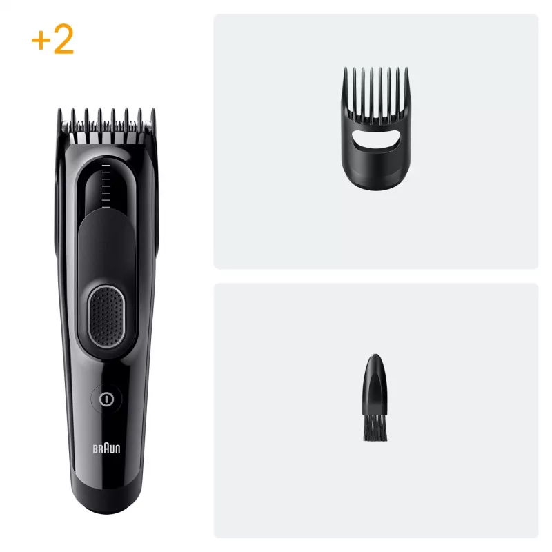 Braun HC5510 hiustenleikkuukone/-trimmeri musta 9 nikkelimetallihydridi (NiMH)
