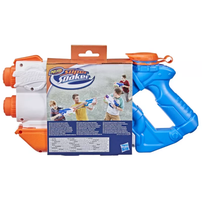 Nerf Super Soaker Twin Tide, leluase, monivärinen, 6 vuotta