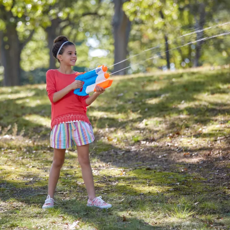 Nerf Super Soaker Twin Tide, leluase, monivärinen, 6 vuotta