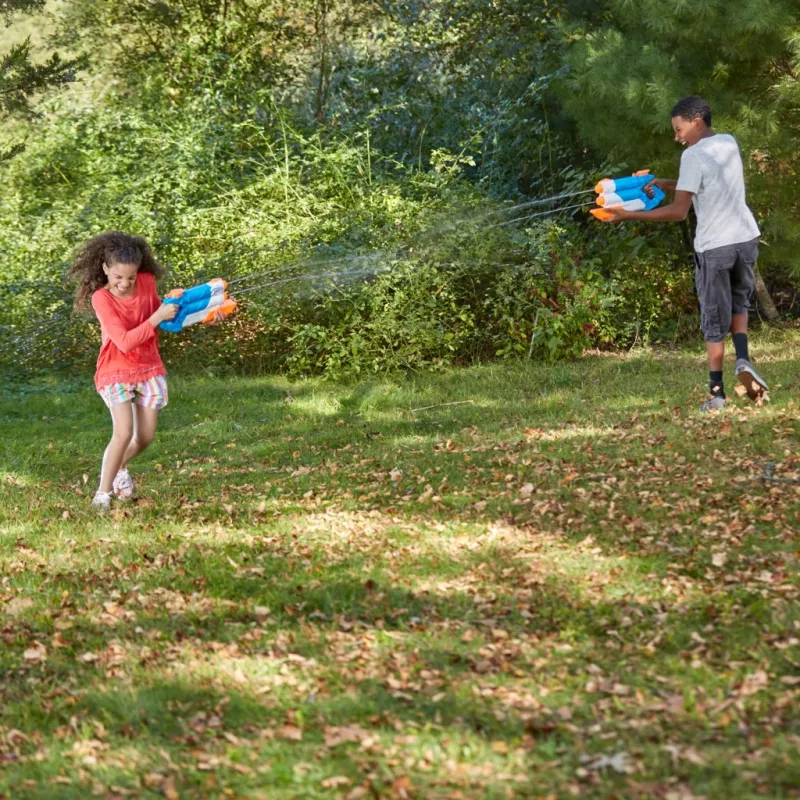 Nerf Super Soaker Twin Tide, leluase, monivärinen, 6 vuotta