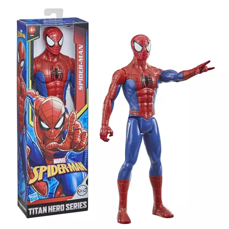 Toimintahahmo HASBRO Marvel Spider-Man Titan Hero Spider-Man, muovi, monivärinen, yli 4-vuotiaille