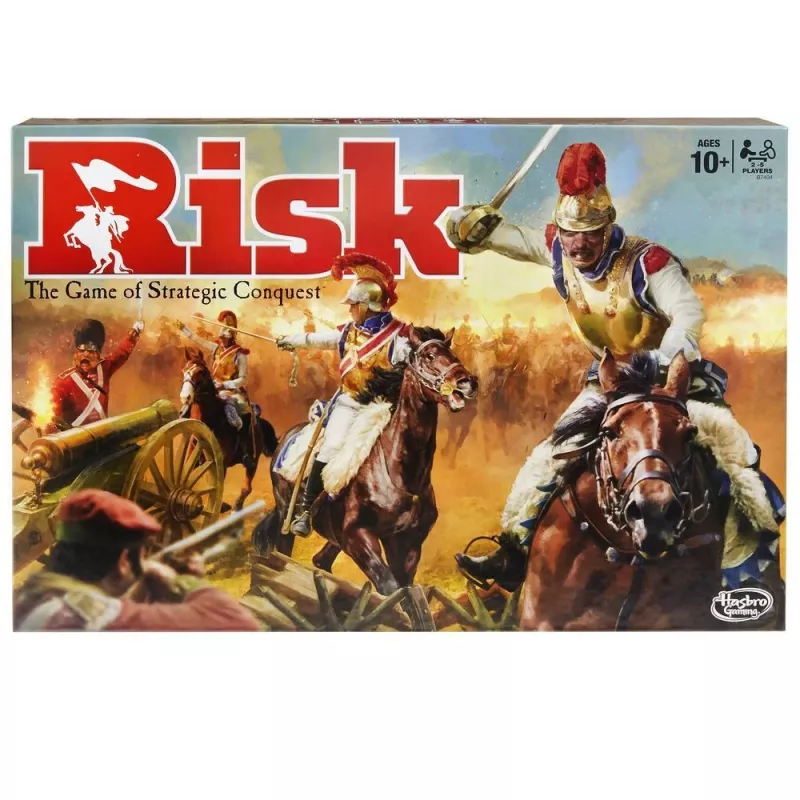 Lautapeli Hasbro Gaming Risk War suositeltu ikä 10 vuotta