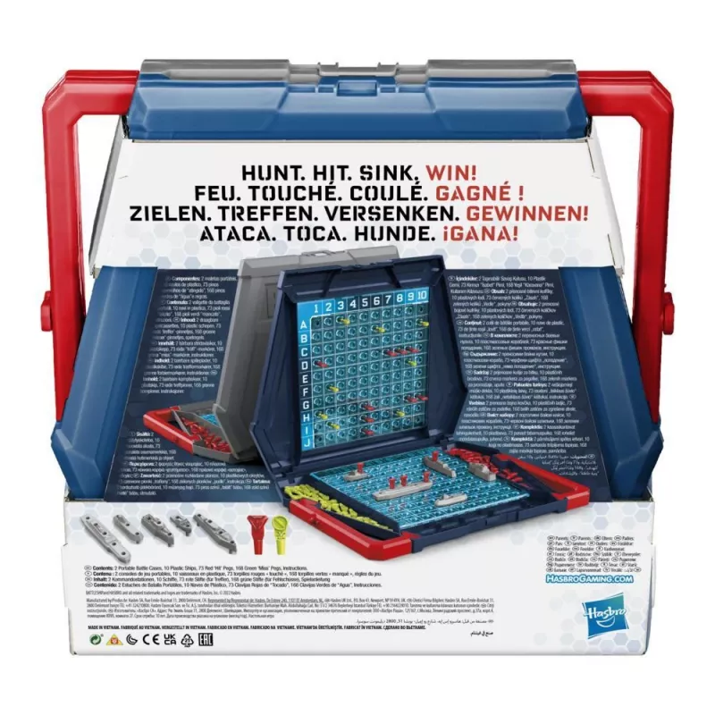 Lautapeli Hasbro Gaming Battleship Classic Edition strategia yli 7-vuotiaille