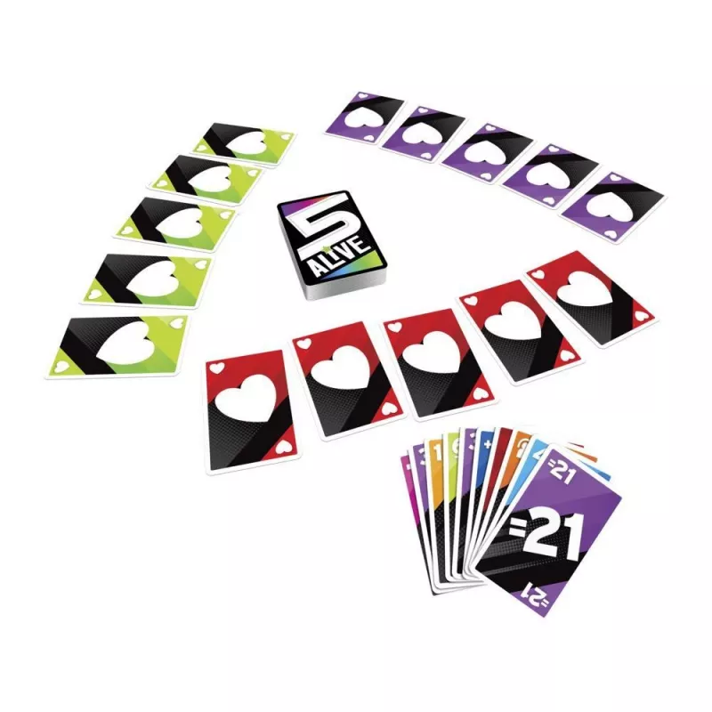 Hasbro Gaming F4205 5 Alive korttipeli keräilykappale