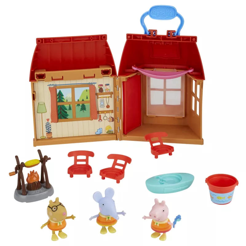 Peppa Pig Peppa's mukava leirintäalue, toiminta/seikkailu, 3 vuotta, monivärinen
