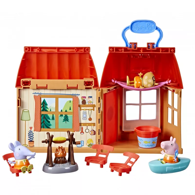 Peppa Pig Peppa's mukava leirintäalue, toiminta/seikkailu, 3 vuotta, monivärinen