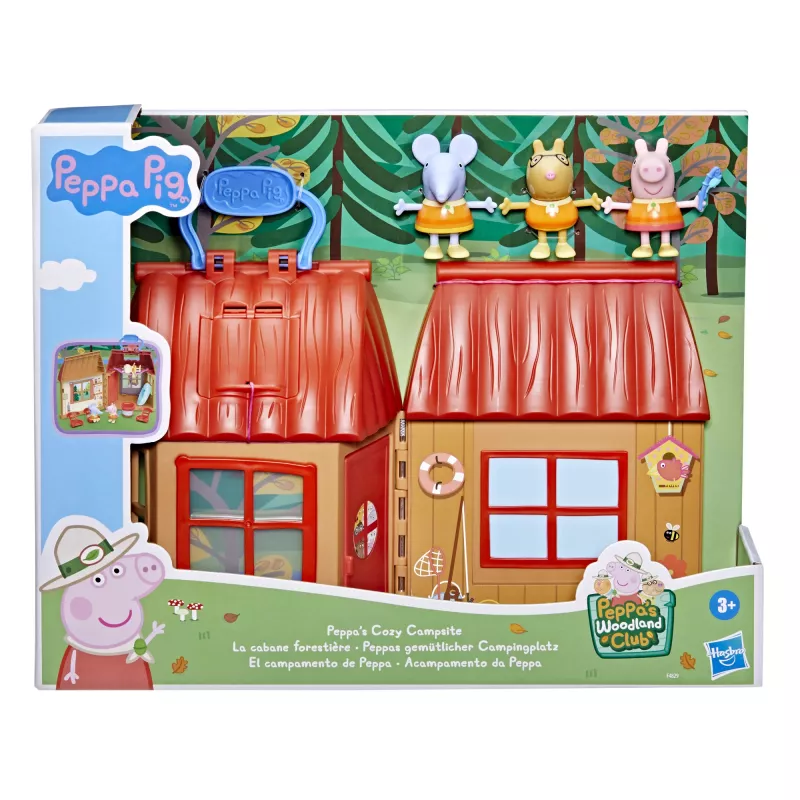 Peppa Pig Peppa's mukava leirintäalue, toiminta/seikkailu, 3 vuotta, monivärinen